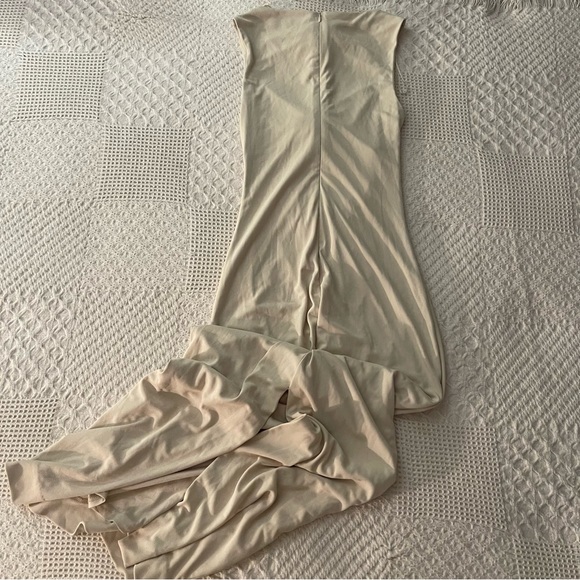 Zara Conch Shell Cut Out Dress - Sand - Picture 5 of 10